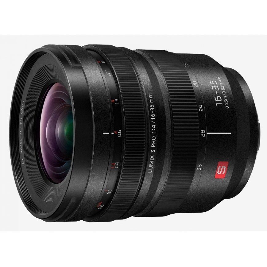 Panasonic Lumix S Pro 16-35mm F4.0 MILC Wide zoom lens Black