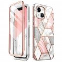 i-Blason Cosmo IPHONE2022-6.7- -SP-MARBLE mobilo telefonu apvalks 17 cm (6.7") Aploksne Rozā i-Blason Cosmo IPHONE2022-6.7- -SP-MARBLE mobilo telefonu apvalks 17 cm (6.7") Aploksne Rozā