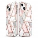 i-Blason Cosmo IPHONE2022-6.7- -SP-MARBLE mobilo telefonu apvalks 17 cm (6.7") Aploksne Rozā i-Blason Cosmo IPHONE2022-6.7- -SP-MARBLE mobilo telefonu apvalks 17 cm (6.7") Aploksne Rozā