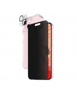 PanzerGlass Privacy 3-in-1-Pack iPhone 2023 6.1 Skaidri ekrano apsauga Apple 1 vnt