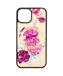 Apple iPhone 15 Wallet and Slim Cover Case Beige