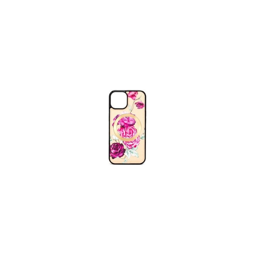 Apple iPhone 15 Wallet and Slim Cover Case Beige