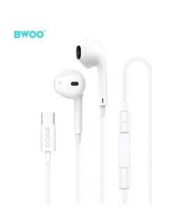 BWOO wired earphones HF175 For iPhone 15 USB-C digital interface