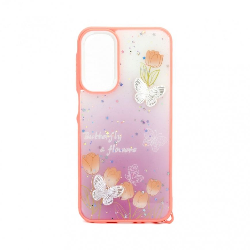 Samsung Galaxy A15 EPOXY CARTOON COVER Light Pink