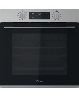 Whirlpool OMK58HR0X 71 L A+ musta, Ruostumaton teräs