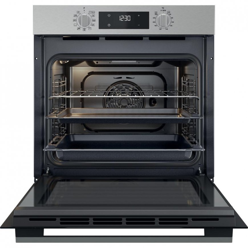 Whirlpool OMK58HR0X 71 L A+ Black, Stainless steel – 2