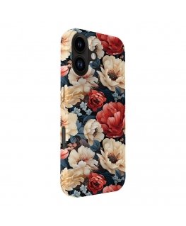 Apple iPhone 16 Slim Shell with Magsafe customized print design Flower Red