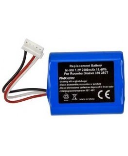 Extra Digital Battery for devices IROBOT Braava 380, 7.2V, 2.0Ah, Ni-MH