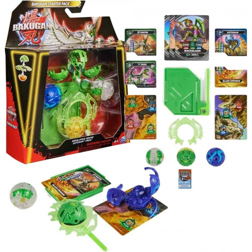 Bakugan starter kit Special Attack Ventri