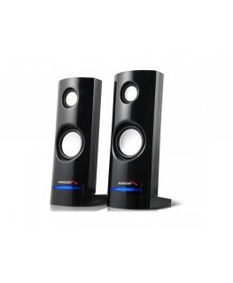 Audiocore AC860 kõlar kahesuunaline Must Juhtmega ühendatud 4 W