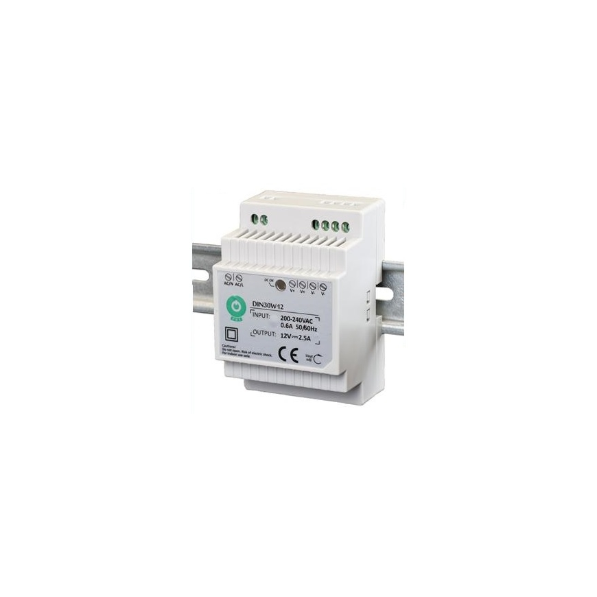 Eura Maitinimo šaltinis DIN "EURA" 'DIN30W12 12V 2.5 A DC – 2