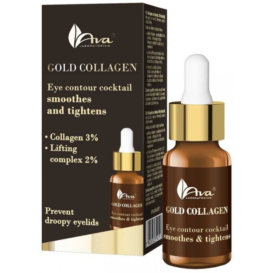 Ava Laboratorium Golden collagen cocktail for eyes 15ml
