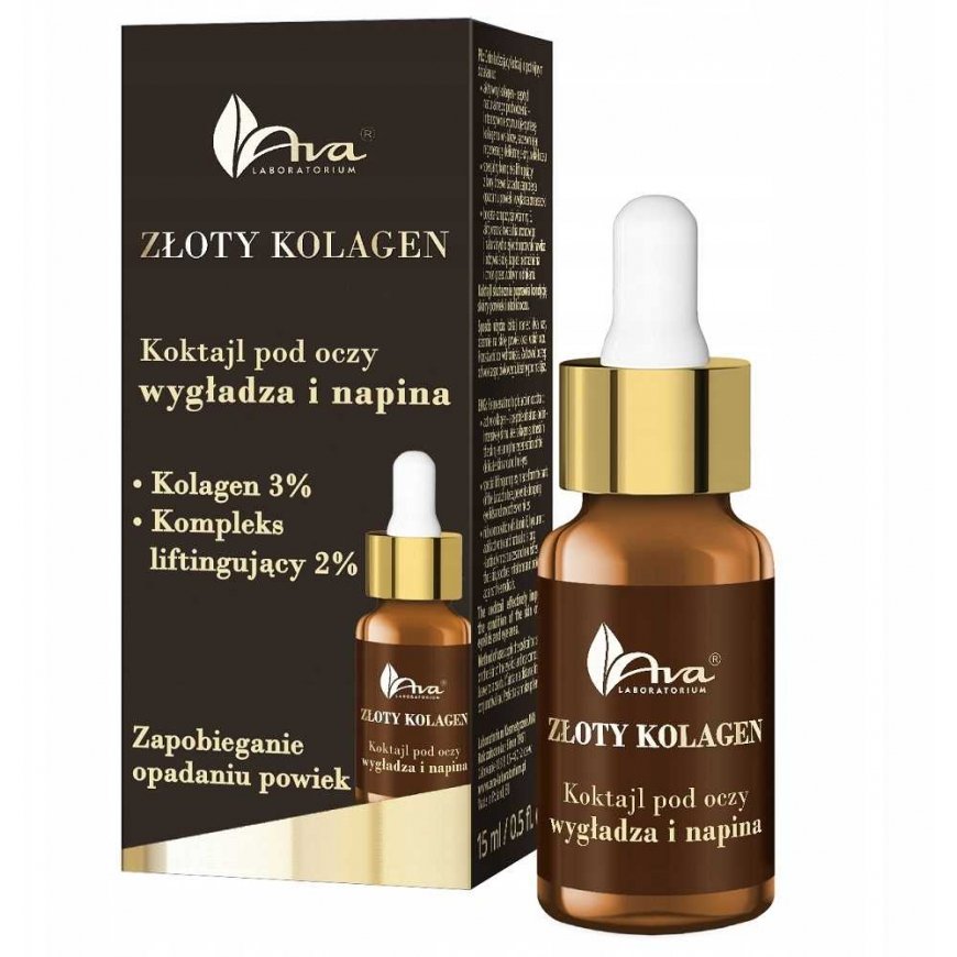 Ava Laboratorium Auksinis kolageno kokteilis akims 15ml – 2