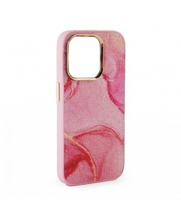 Apple iPhone 15 Print Desire Customized Diamonds Case Red