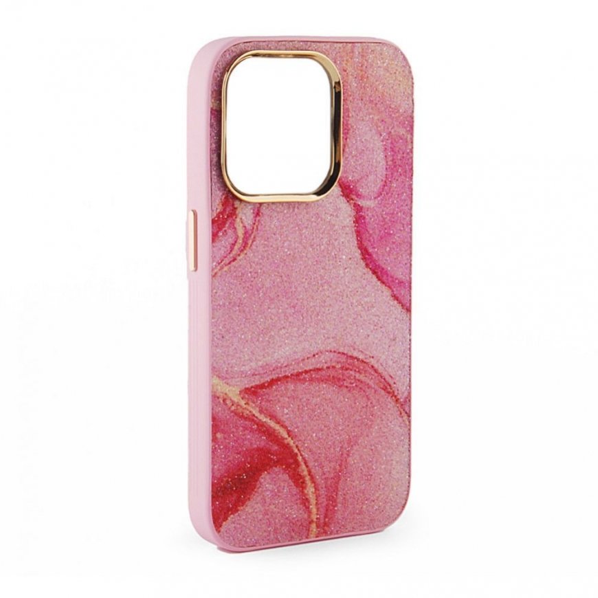 Apple iPhone 15 Print Desire Customized Diamonds Case Red