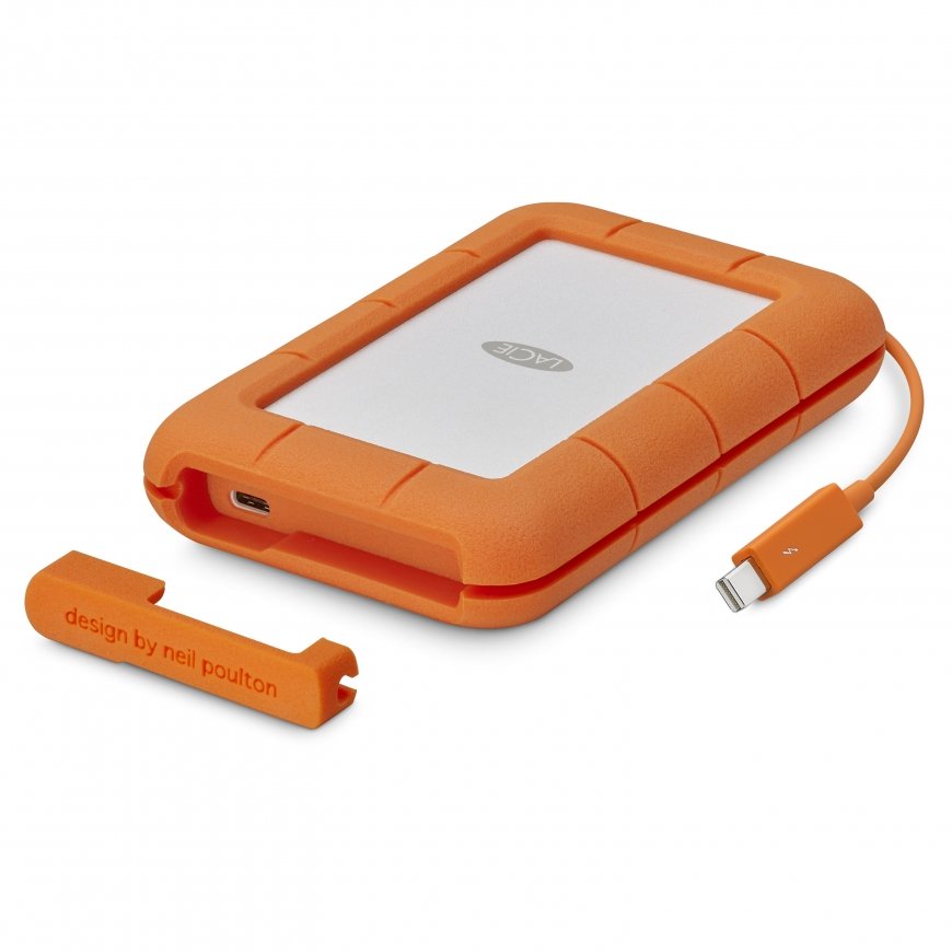 LaCie Rugged USB-C внешний жесткий диск 5 TB USB Type-C 3.2 Gen 1 (3.1 Gen 1) Серый, Желтый – 4
