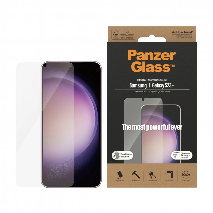 PanzerGlass Samsung Galaxy S+ 2023 UWF AB wA Kirkas näytönsuoja 1 kpl – 2