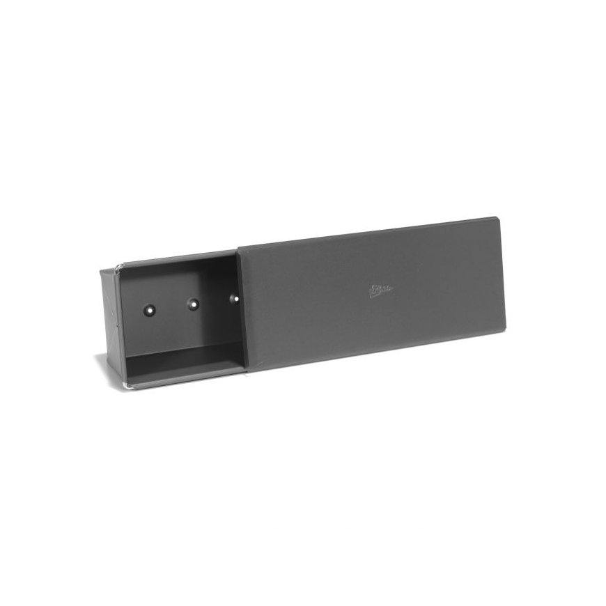 Patisse form for cassinobor covered in steel anthracite 30 x 12 x 8.5 cm