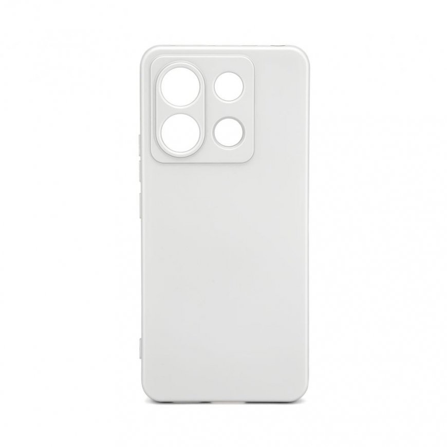 Xiaomi Poco X6 Nano silicone case Silver