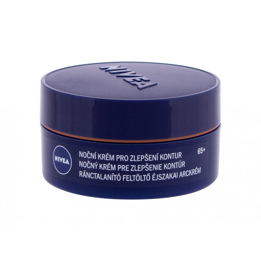 Nivea Anti-Wrinkle + Contouring Night Skin Kreminis moterims, 50 ml