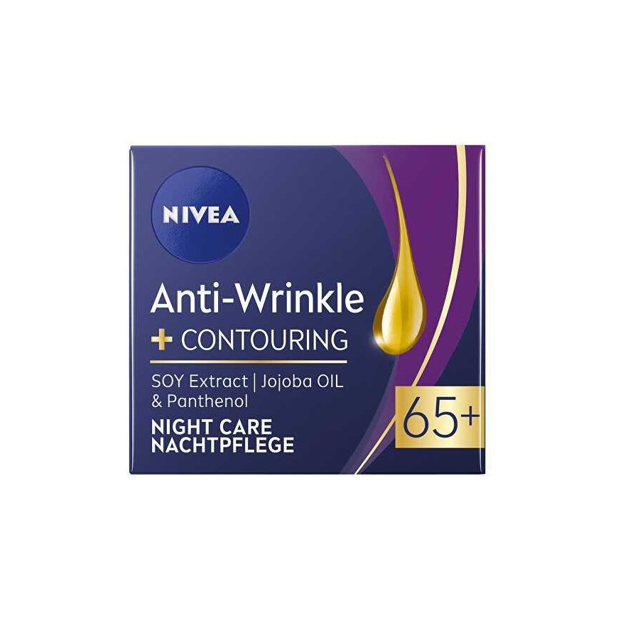 Nivea Anti-Wrinkle + Contouring Night Skin Kreminis moterims, 50 ml – 4