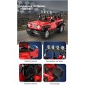 Klocki Konstrukcyjne CaDA Chassis terenowy red samochód dodze auto Adventure Off-Roader pože Pull-back 317 parts Klocki Konstrukcyjne CaDA Chassis terenowy red samochód dodze auto Adventure Off-Roader pože Pull-back 317 parts