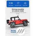 Klocki Konstrukcyjne CaDA Važiuoklė terenowy raudona samochód duże auto Adventure Off-Roader napęd Pull-back 317 dalys Klocki Konstrukcyjne CaDA Važiuoklė terenowy raudona samochód duże auto Adventure Off-Roader napęd Pull-back 317 dalys