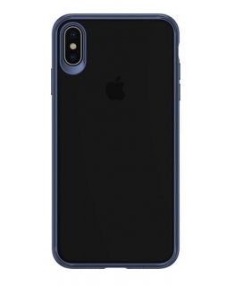 Apple iPhone XS Max Mant Hard Cas Blue