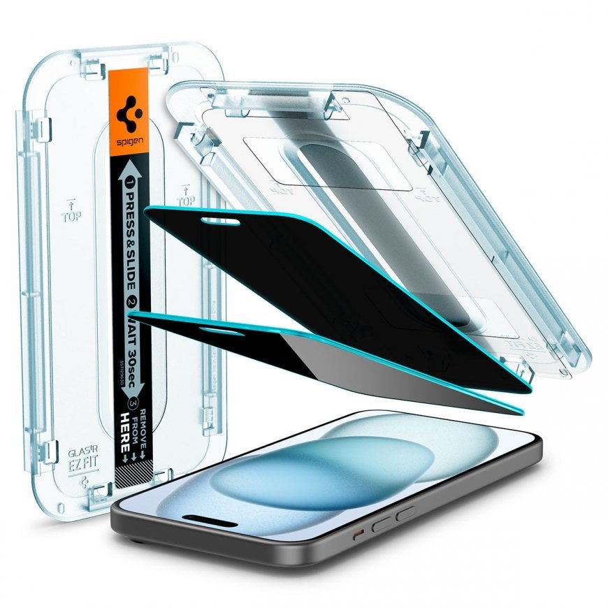 Spigen AGL06905 Mobilā tālruņa ekrāna un aizmugures aizsargs Caurspīdīgs ekrāna aizsargs Apple 1 pcs