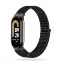 Tech-Protect Nylon strap for Xiaomi Smart Band 8 / 8 NFC - black Tech-Protect Nylon strap for Xiaomi Smart Band 8 / 8 NFC - black