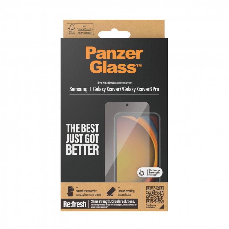 PanzerGlass PANZER GLASS Selge ekraanikaitse Samsung 1 tk – 3