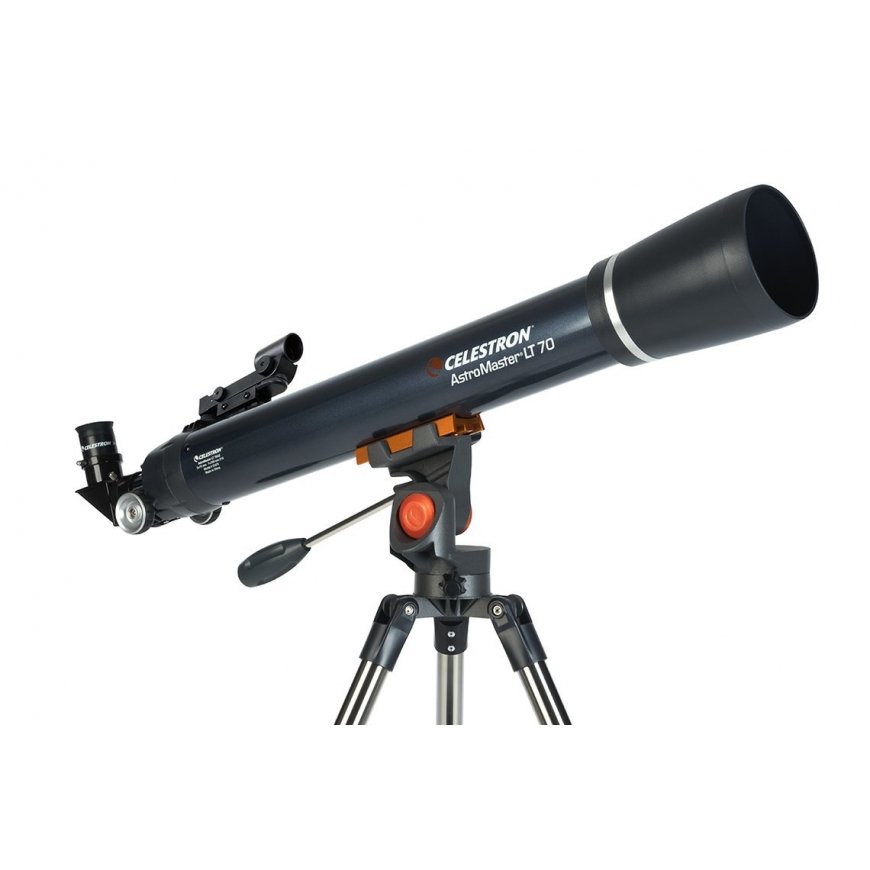 Celestron AstroMaster LT 70AZ Teleskoop 165x Must, Sinine – 2