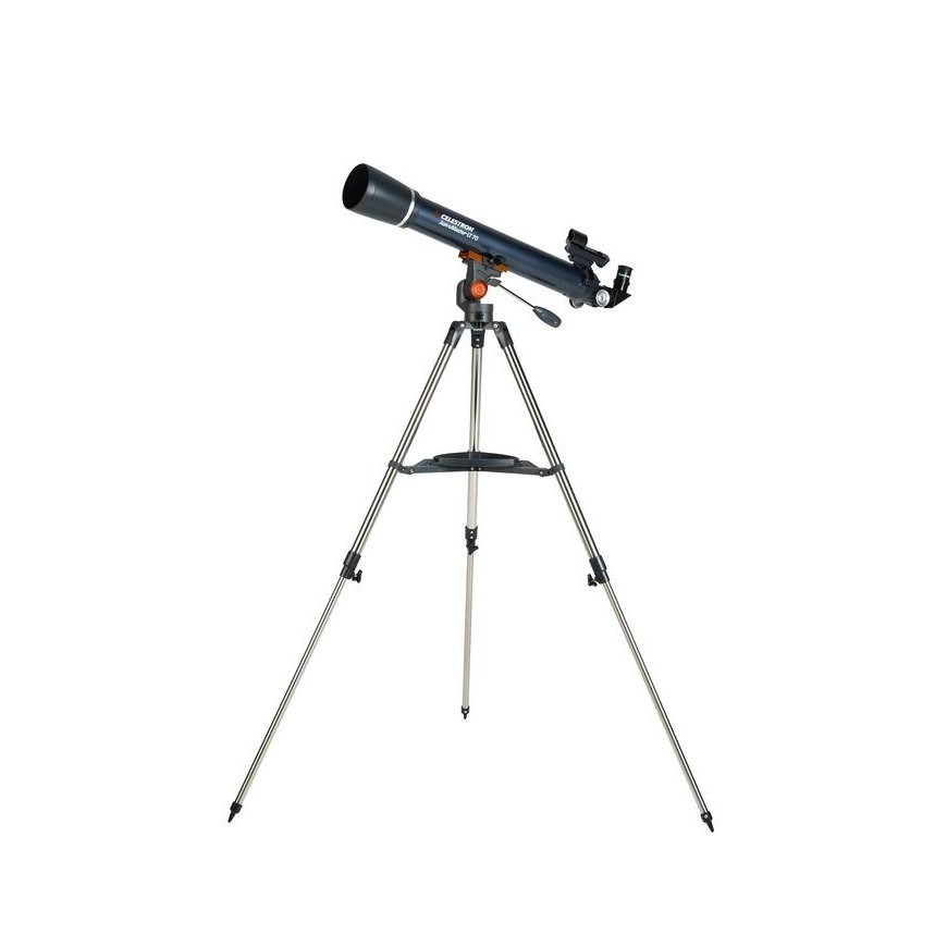 Celestron AstroMaster LT 70AZ Refraktors 165x Melns, Zils – 3