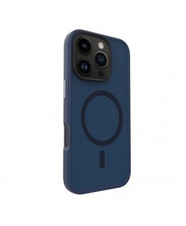 Apple iPhone 16 Pro Max Hybird Case With Magsafe PC+TPU Dark Blue