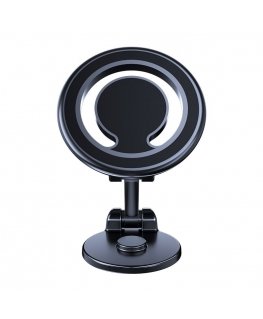 C62 Metal Panel Fix Universal Magnetic magsafe Ring size Smartphone adjustable holder Black