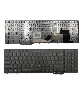 Klaviatūra Lenovo: ThinkPad E550 E555 su rėmeliu ir valdymo tašku