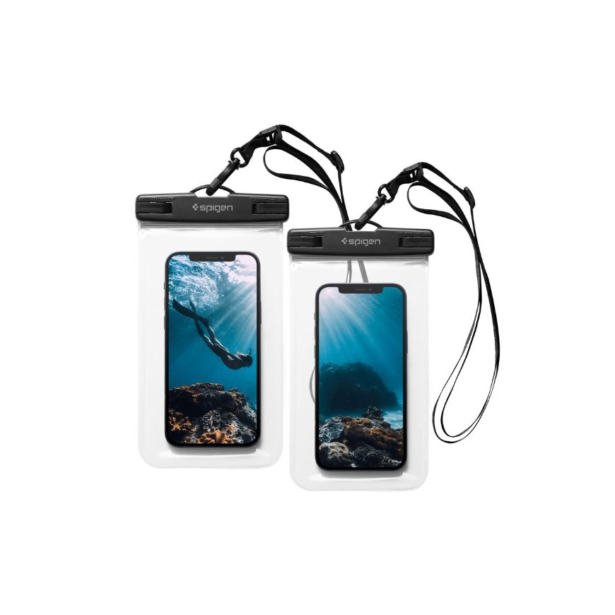 Spigen A601 mobiiltelefoni ümbris 17,3 cm (6.8") Kinnitusega kaas Läbipaistev