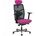 Office chair TUNE pink/black