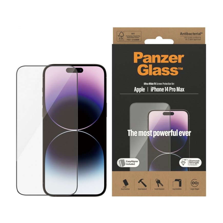 PanzerGlass Ultra-Wide Fit Apple iPhone Caurspīdīgs ekrāna aizsargs 1 pcs – 2