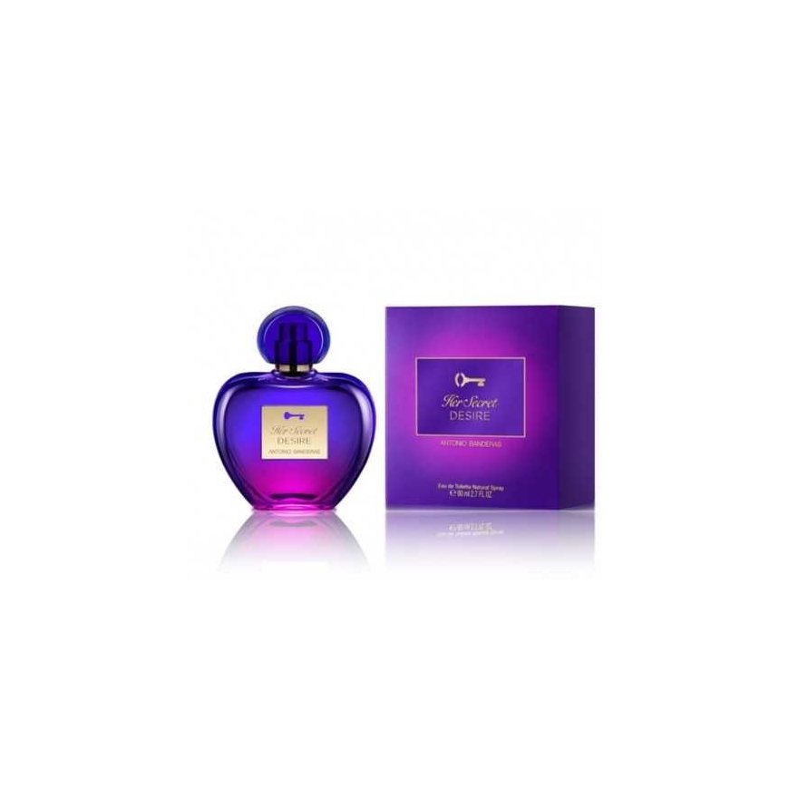 Antonio Banderas Her Secret Desire EDT - 80 ml