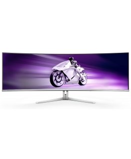 Philips Evnia 8000 49M2C8900/00 computer monitor 124.2 cm (48.9") 5120 x 1440 pixels Dual QHD QDOLED White