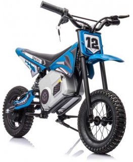 Lean Cars A9901 Blue Battery Powered Cross Bike