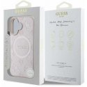 Case Guess GUHMP16SPSAPSMEP iPhone 16 6.1" pink/pink hardcase Saffiano Peony Classic Logo MagSafe Case Guess GUHMP16SPSAPSMEP iPhone 16 6.1" pink/pink hardcase Saffiano Peony Classic Logo MagSafe