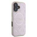 Case Guess GUHMP16SPSAPSMEP iPhone 16 6.1" pink/pink hardcase Saffiano Peony Classic Logo MagSafe Case Guess GUHMP16SPSAPSMEP iPhone 16 6.1" pink/pink hardcase Saffiano Peony Classic Logo MagSafe