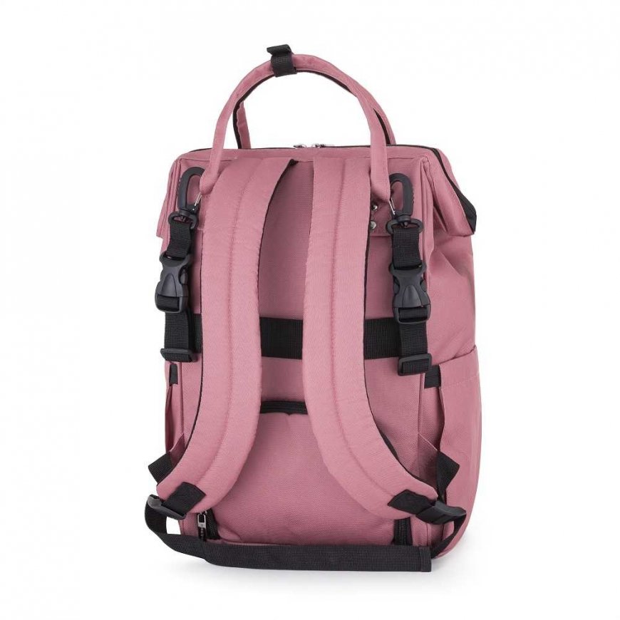 Petite&Mars Jack - large stroller backpack | Pink pink – 3