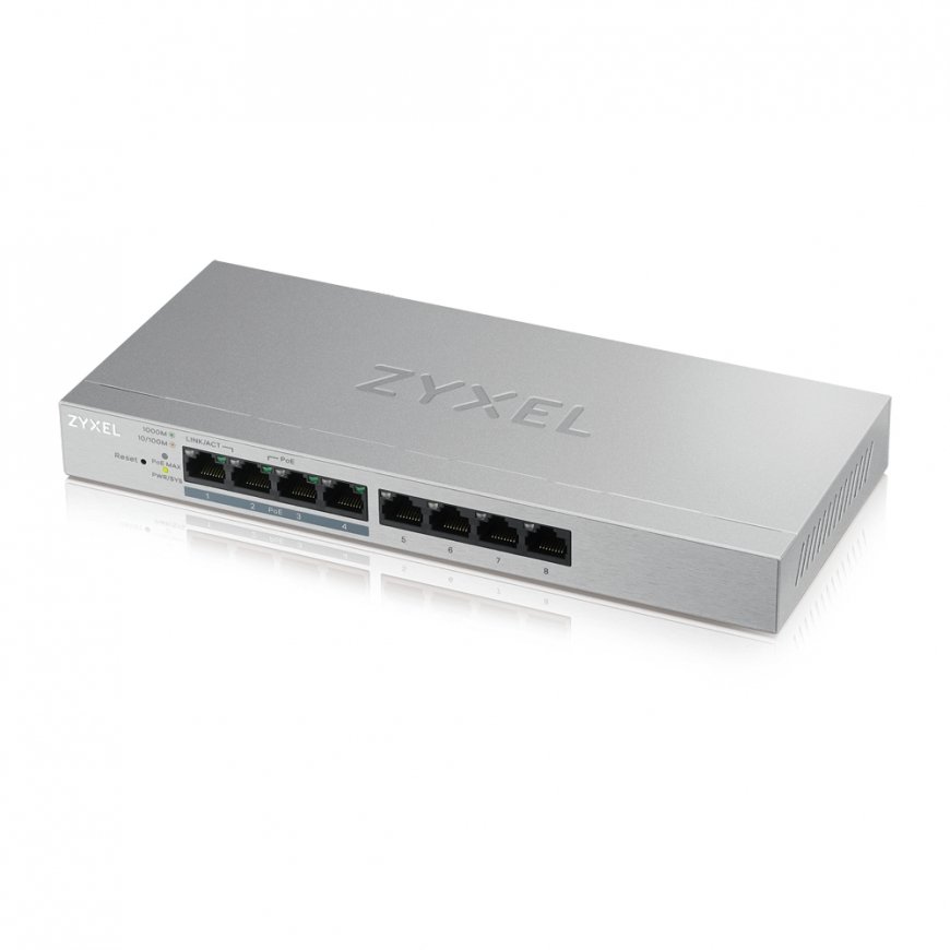 Zyxel GS1200-8HP v2 Vadīts Gigabit Ethernet