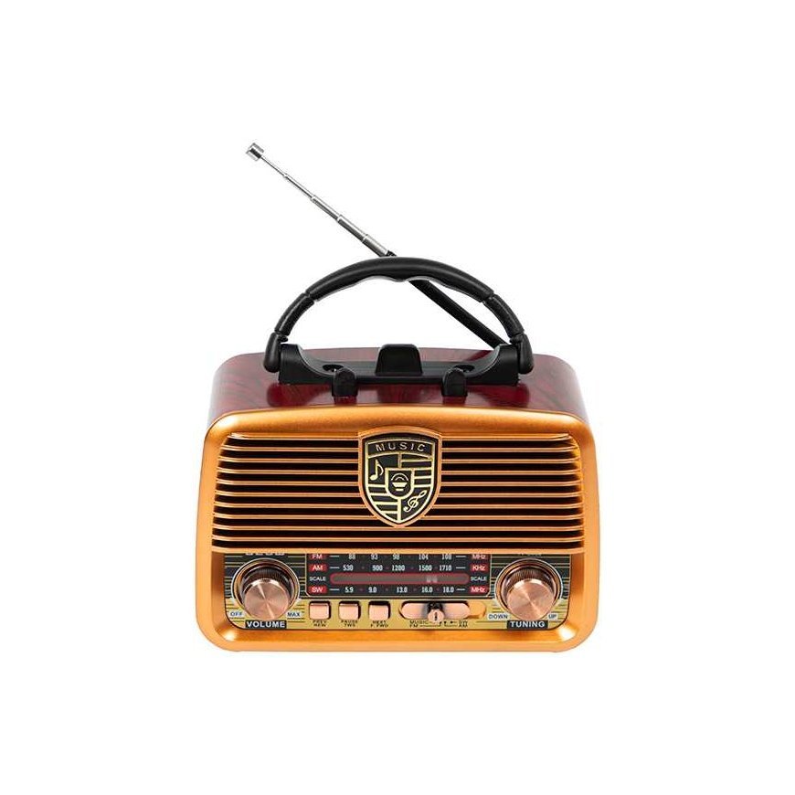 AM/FM BT BLOW RA10 Portable Solar Analog Radio – 3