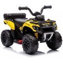Lean Cars GTS1155 Battery Quad Yellow