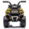 Lean Cars GTS1155 Battery Quad Yellow