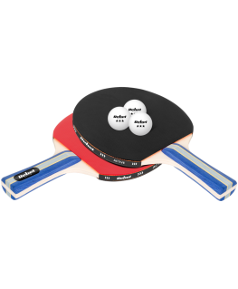 REBEL ACTIVE table tennis racket set